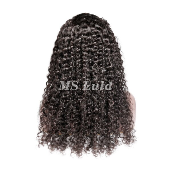 Deep Wave 4x4 5x5 6x6 7x7 Transparent Closure Wig - Image 4